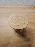 Hundeleckerlies Glas 450 ml mit Holzdeckel | Leckerliglas Hund | optional mit graviertem Deckel | Geschenk für Hundebesitzer
