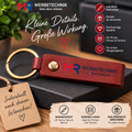Personalisierter Schlüsselanhänger mit Wunschtext oder Logo – individuelles Geschenk mit Namen