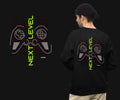 Next Level Gamer T-Shirt – Retro Controller Design – Geschenk für Gamer & Zocker – Gaming Streetwear Shirt