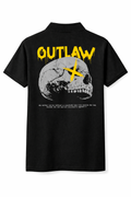 Outlaw Skull Sweatshirt – Totenkopf Rückenprint – Streetwear Pullover – Skull Graphic Sweater – Geschenk für Biker & Rock Fans